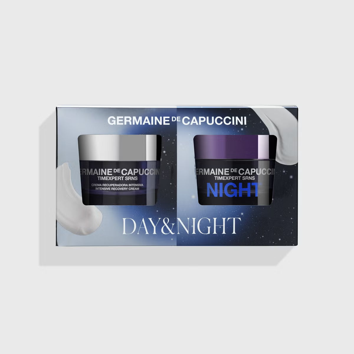 Germaine de Capuccini Timexpert SRNS noční regenerační krém 50 ml + denní krém pro intenzivní obnovu pleti 50 ml dárková sada